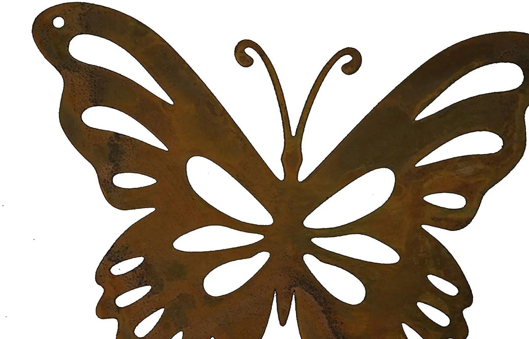 Rostikal Hängedeko Schmetterling – Fenster- & Gartendeko im Vintage-Look